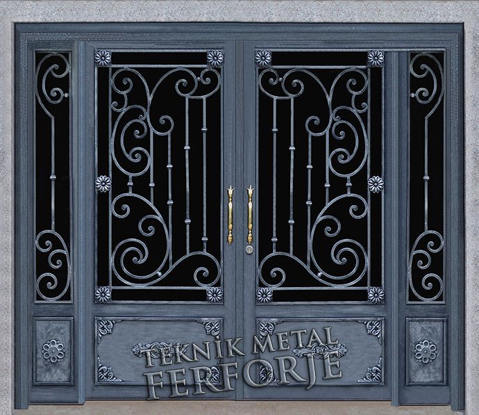 FERFORJE LAZER KESİM KAPI 